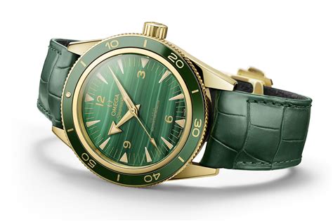 omega seamaster 300 leather|omega seamaster 300 malachite.